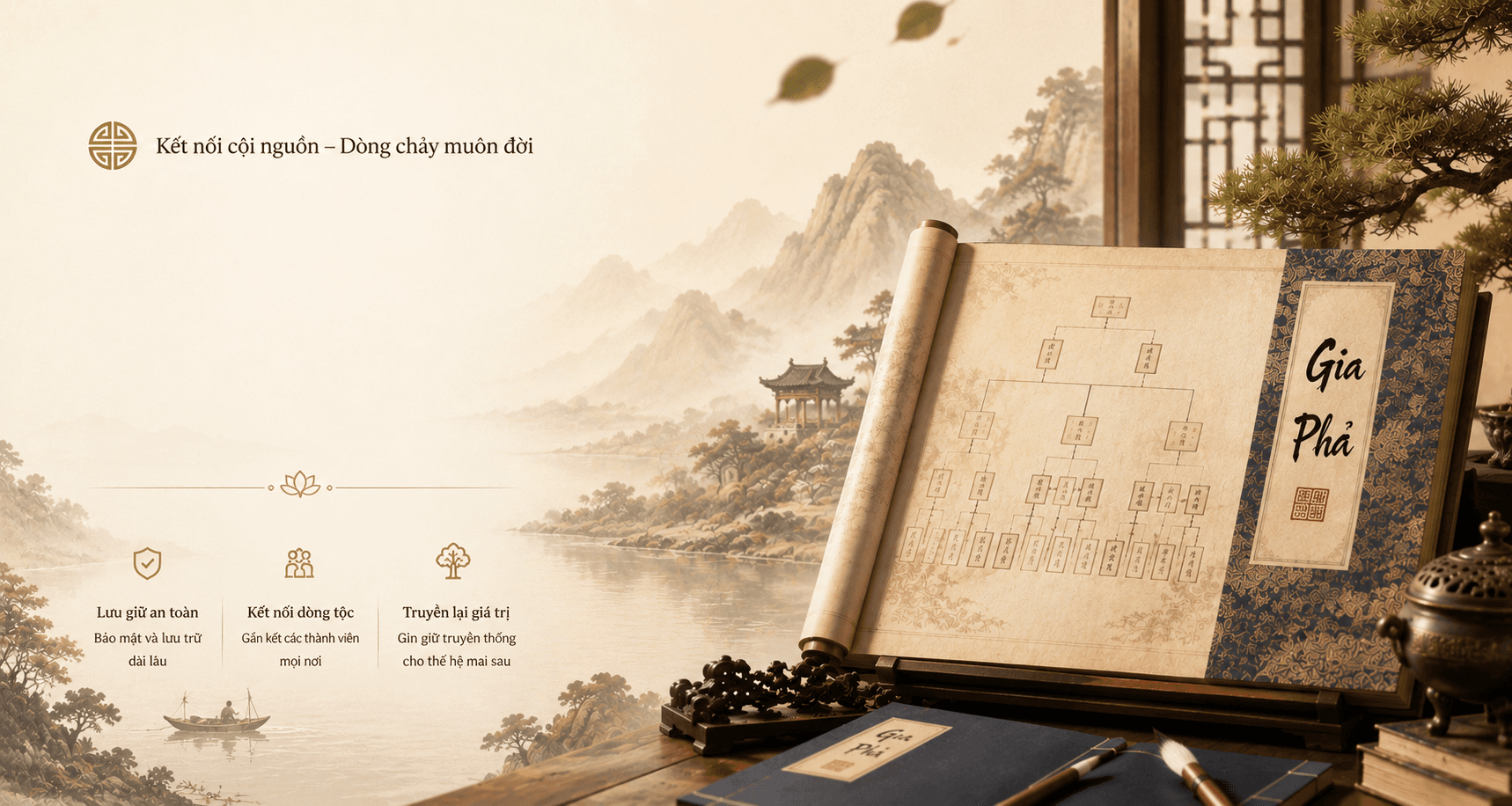 Gia đình sum vầy bên ký ức nhiều thế hệ